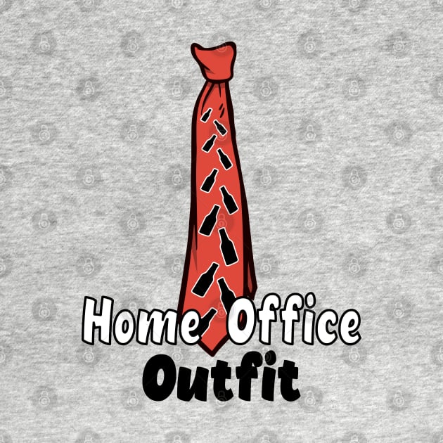 Home Office Outfit Shirt 2020 Corona Festival Tie Beer by Kuehni